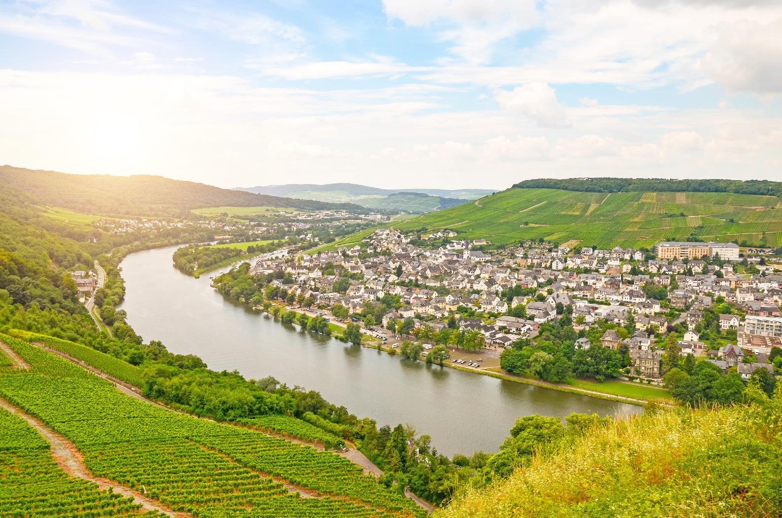 Olympia: Mosel-Radweg Saarburg - Koblenz