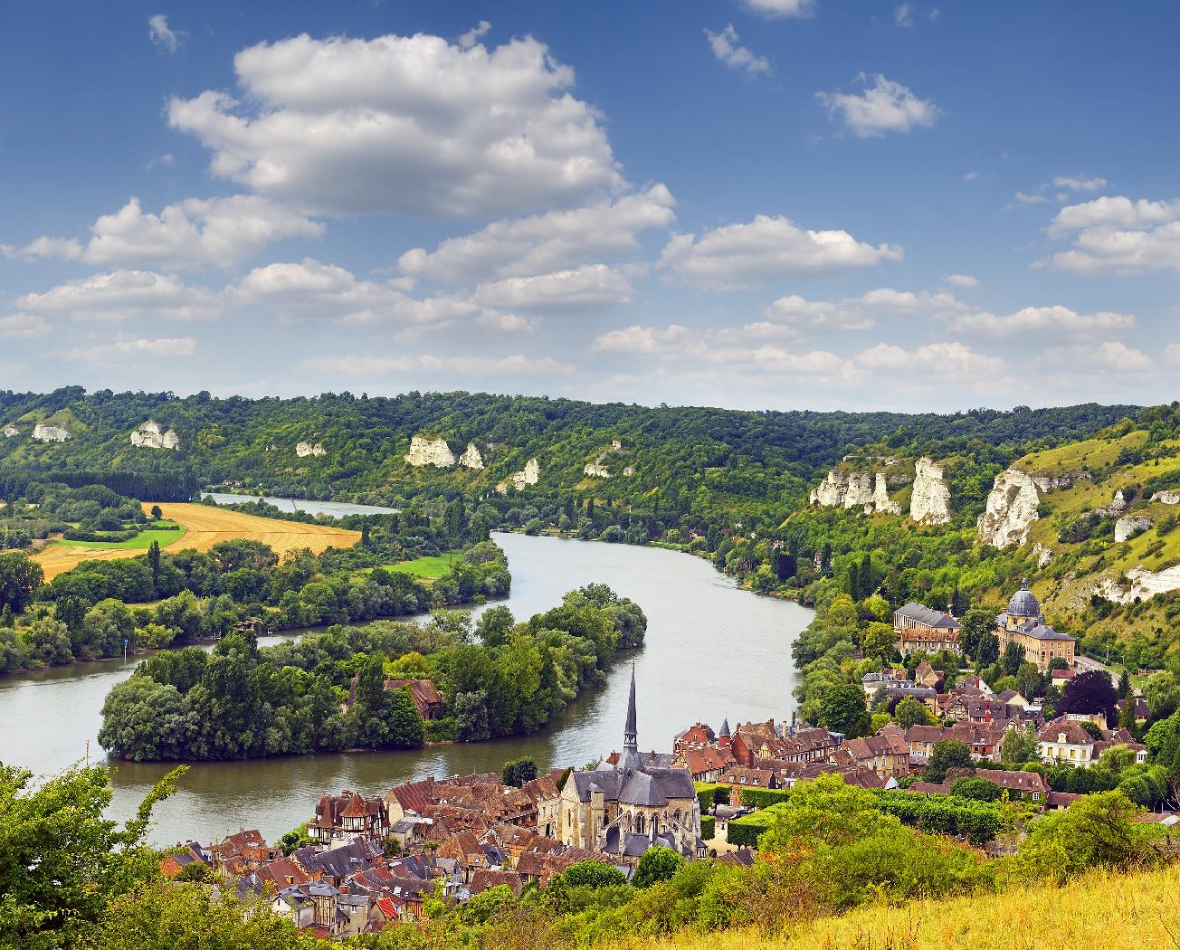 Seine Comtesse: Romantische Seine und Normandie